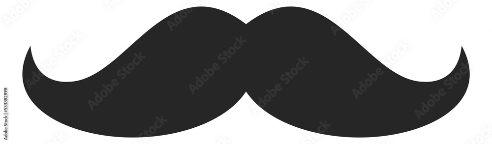 photo-art-print-mustache-in-retro-style-barber-logo-moustache-icon-microone