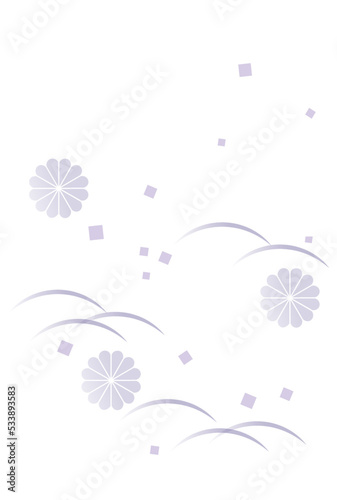 喪中はがき　シンプル　ビジネス