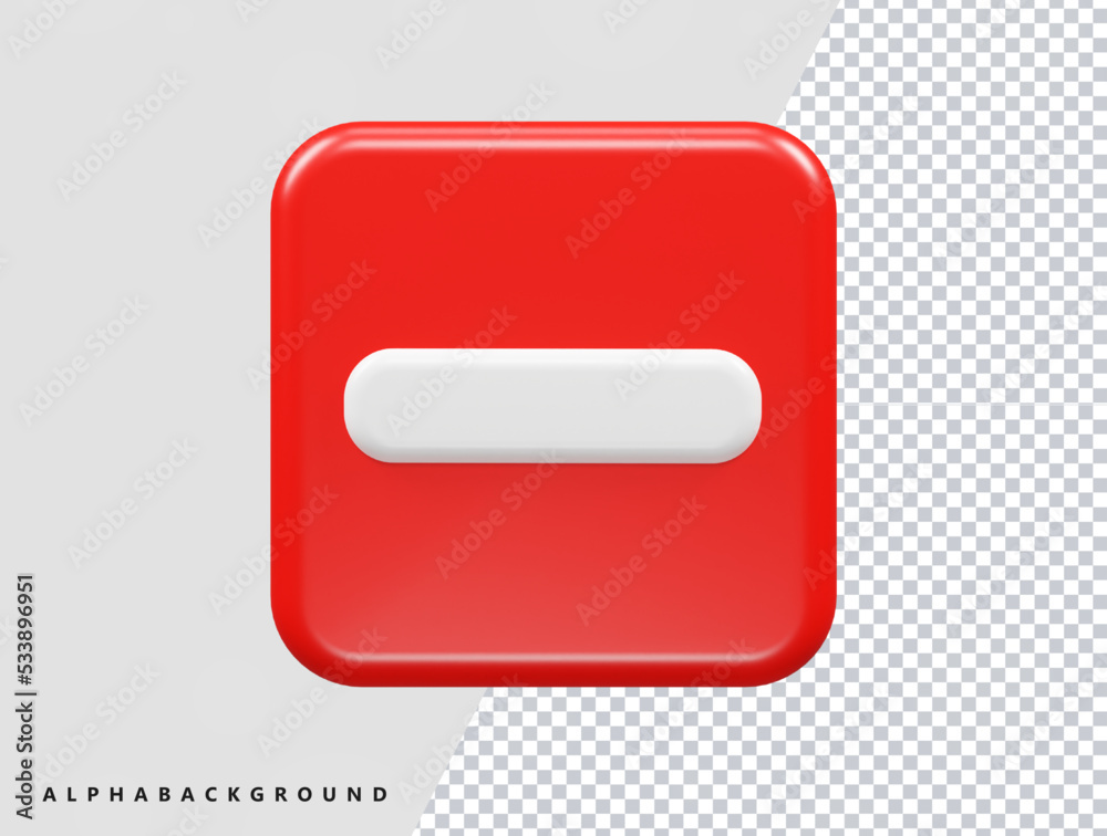 Interface icon 3d vector illustration Interface icon 3d vector illustration