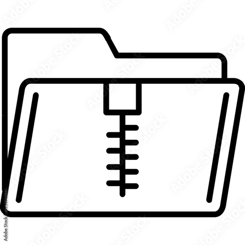 Zip Folder Icon