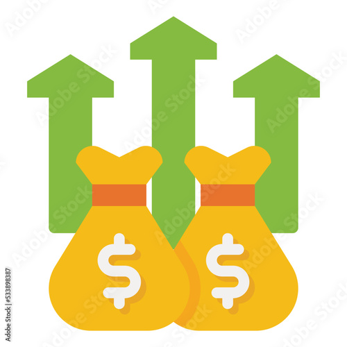 money flat icon