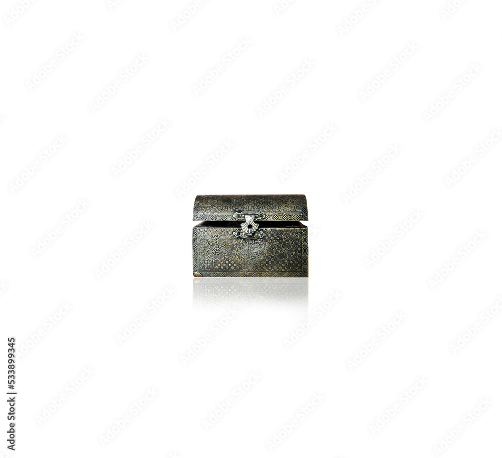 Metal Antique Jewelry box. Metal Antique Jewelry box.