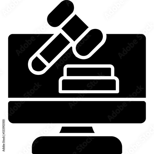 Online Auction Icon