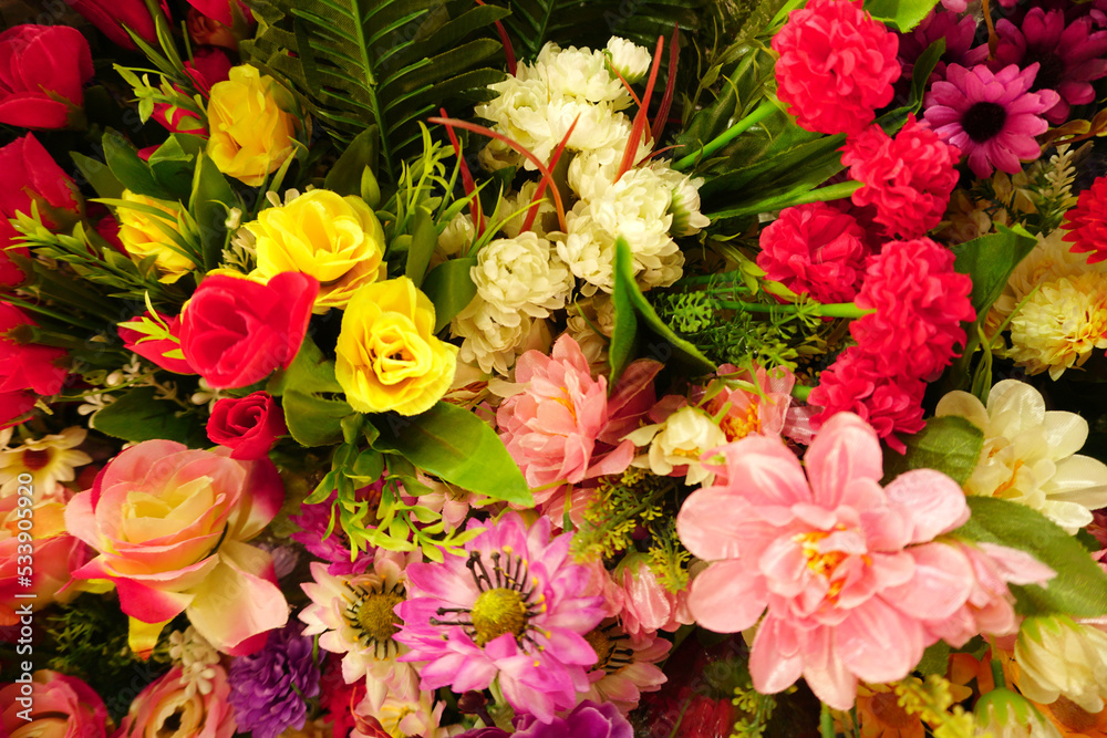 Beautiful and colorful flowers as background. Beautiful and colorful flowers as background.