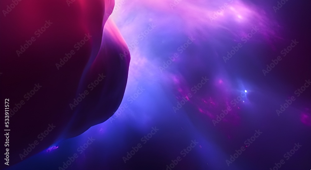 Abstract Unique Young Woman Standing in the Middle of a Galaxy Crack Abstract Unique Young Woman Standing in the Middle of a Galaxy Crack