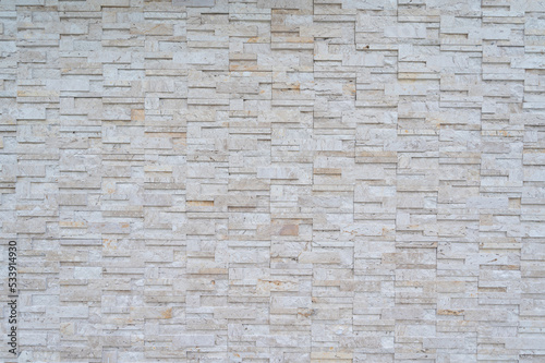 Modern pattern square shape of tile surface on decorative wall. stone brick wall texture, mosaic background.