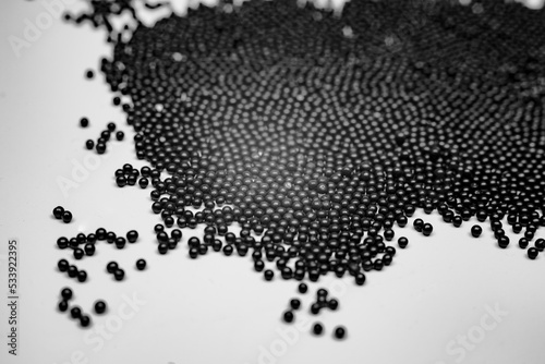 Tablou pe pânză Abrasive Blasting Media,Steel shot for blasting machine.