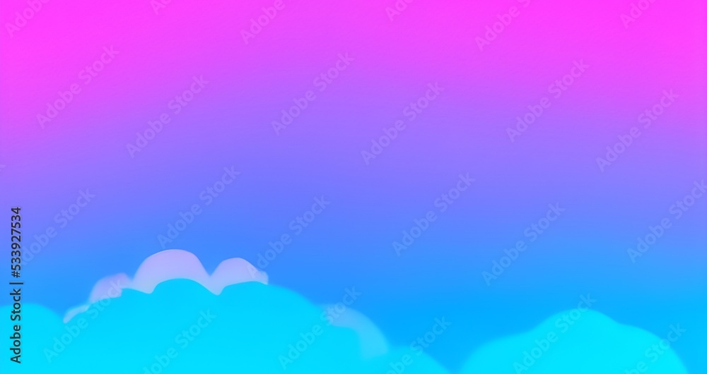 purple, pink and blue lights racing along a digital landscape