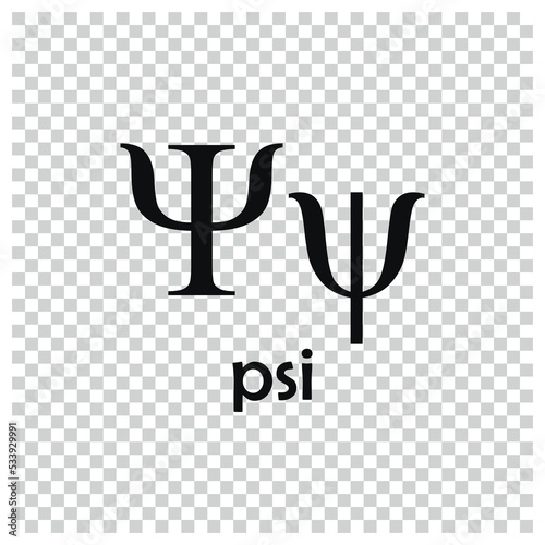 Simple psi. The Greek alphabet has been used to write the Greek language since the late 9th or early 8th century BCE. Greek Alphabet and Symbols (Useful for Education and Schools)