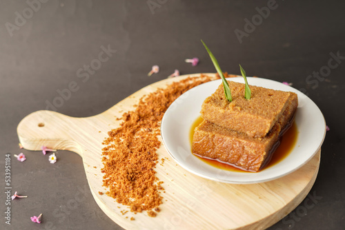 Bolu peca is a typical cake of the Bugis people. This cake is usually served during official events held by the Bugis, such as weddings.  photo