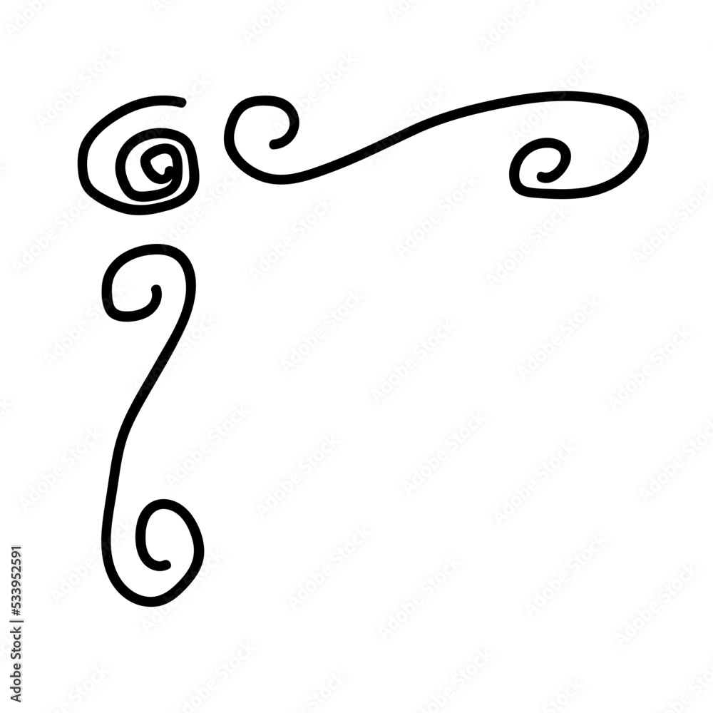 ornate corner border doodle ornate corner border doodle