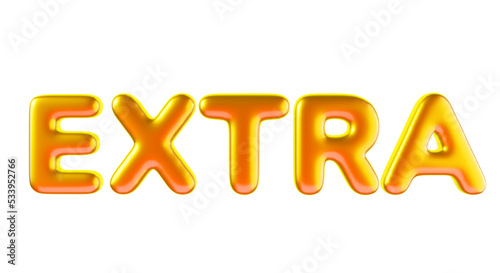 3d sale lettering for gift shopping banner png object. Commercial phrase golden element