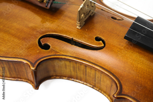 Close-up of a Violin