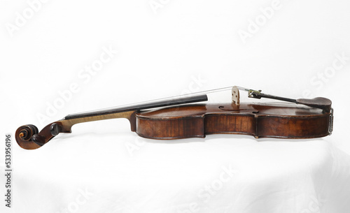 Side view of a Violin