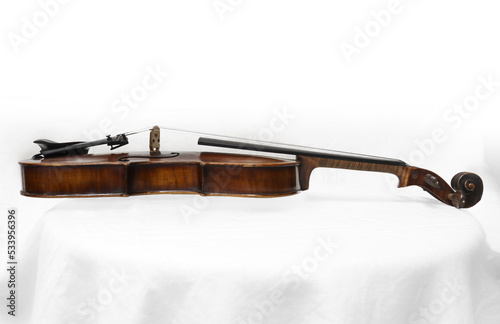 Side view of a Violin