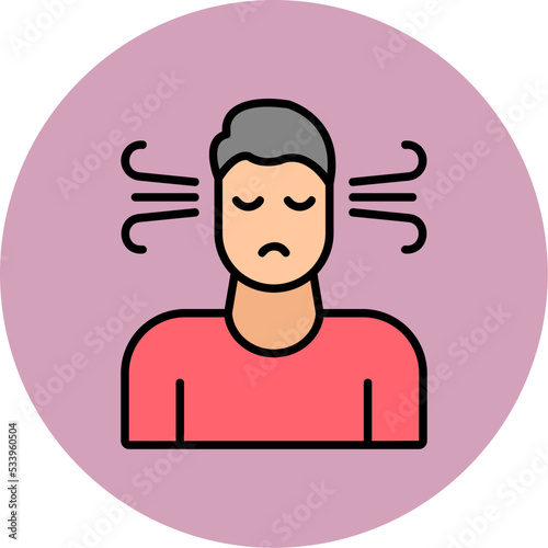 Exhausted Icon