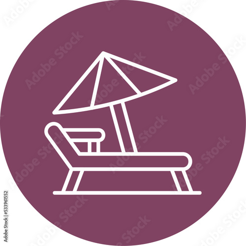 Beach Chair Icon