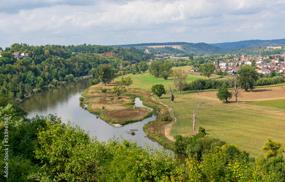 Around Offenau near Bad Wimpfen