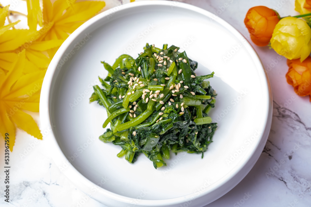 Korean food side dish - Seasoned Vegetables Korean food side dish - Seasoned Vegetables