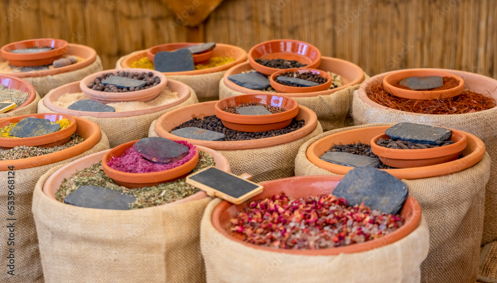 Fototapeta premium various flavoring