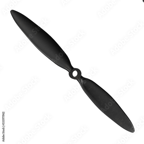 3d rendering illustration of some airplane propellers