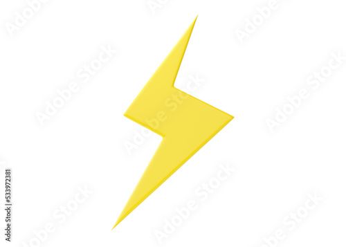 Lightning 3d illustration - thunder power icon, energy quick bolt and electric flash. Fast thunderbolt cartoon sign Free Download Lightning 3d illustration - thunder power icon, energy quick bolt and electric flash. Fast thunderbolt cartoon sign - GFXLoad