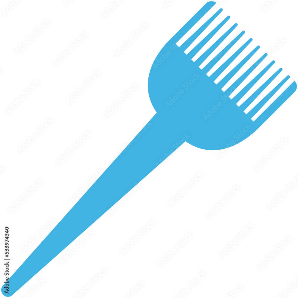 Tinting Brush Vector Icon Tinting Brush Vector Icon