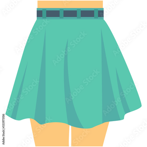 Skirt Vector Icon