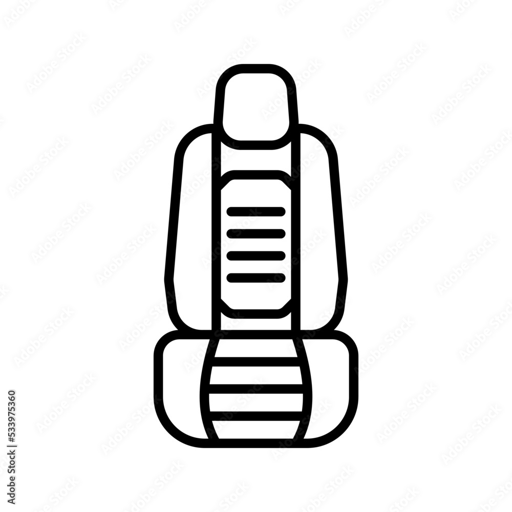 Car Seat icon. vector illustration Car Seat icon. vector illustration
