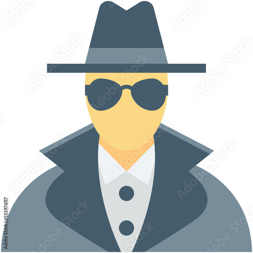 Detective Vector Icon