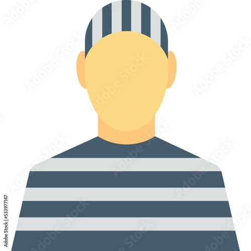Prisoner Vector Icon
