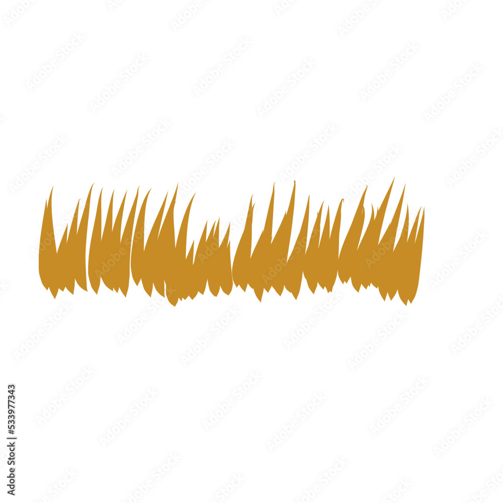 Obraz premium Thatch Grass Icon