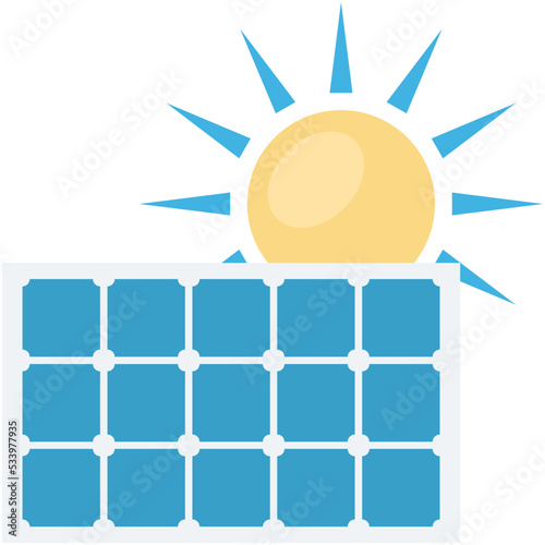 Solar Panel Vector Icon
