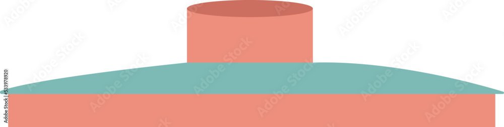 Saucepan lid Kitchen icon. Vector illustration Saucepan lid Kitchen icon. Vector illustration
