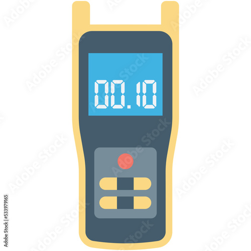 Gauge Device Vector Icon 