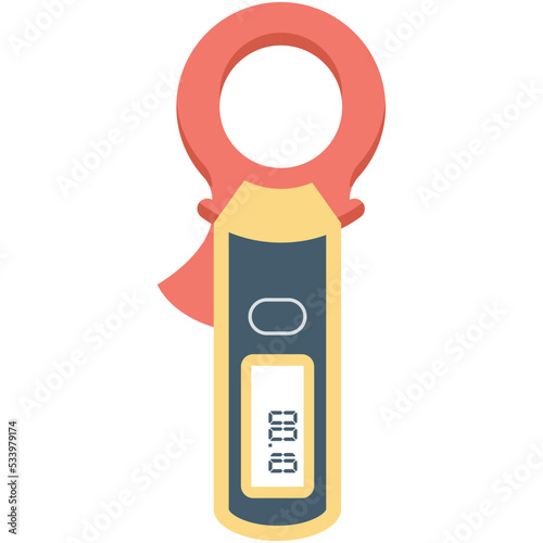 Ammeter Vector Icon