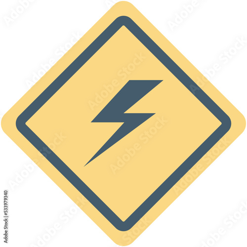 Free Download Thunder Vector Icon - GFXLoad
