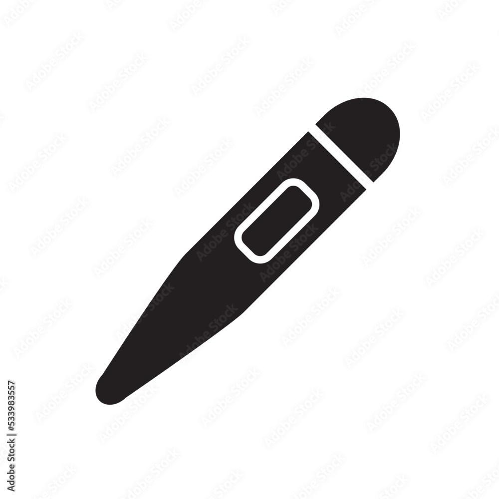 Thermometer Medical Icon Vector Illustration Thermometer Medical Icon Vector Illustration