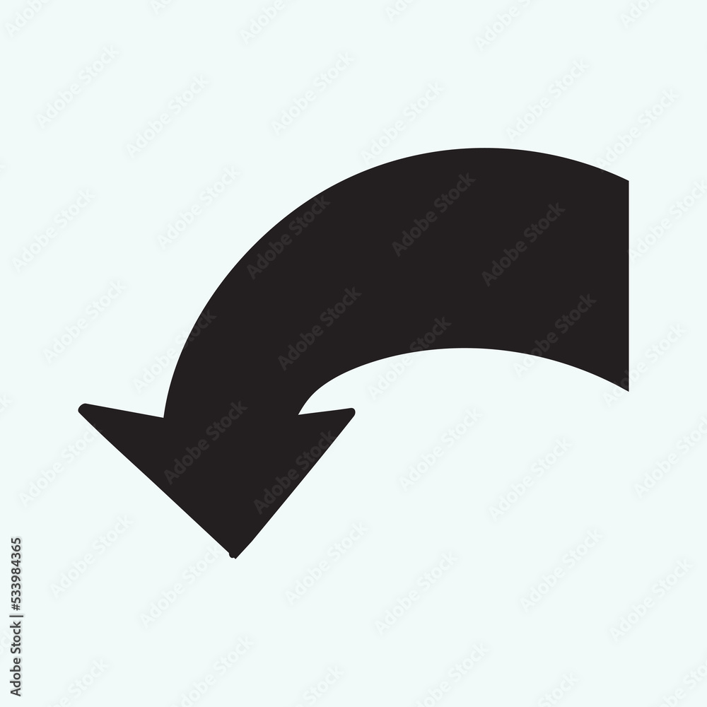 Black arrow icon vector EPS- 10 Black arrow icon vector EPS- 10