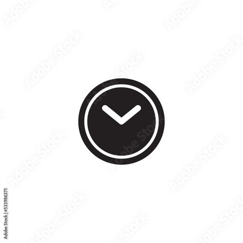 Free Download Clock Education Icon Vector Illustration - GFXLoad