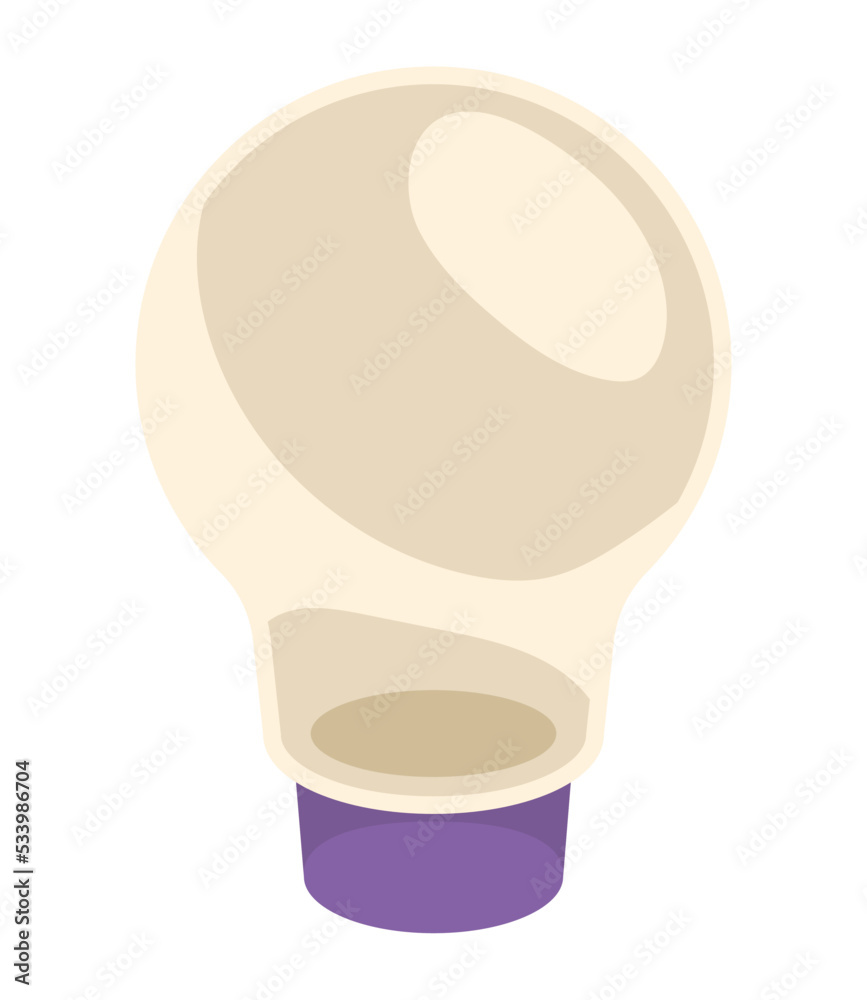 bulb light glassmorphism