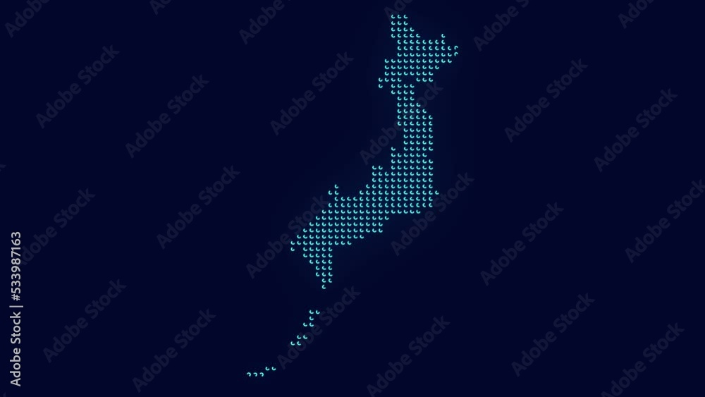 japan digital map technology and telecommunication network map ...