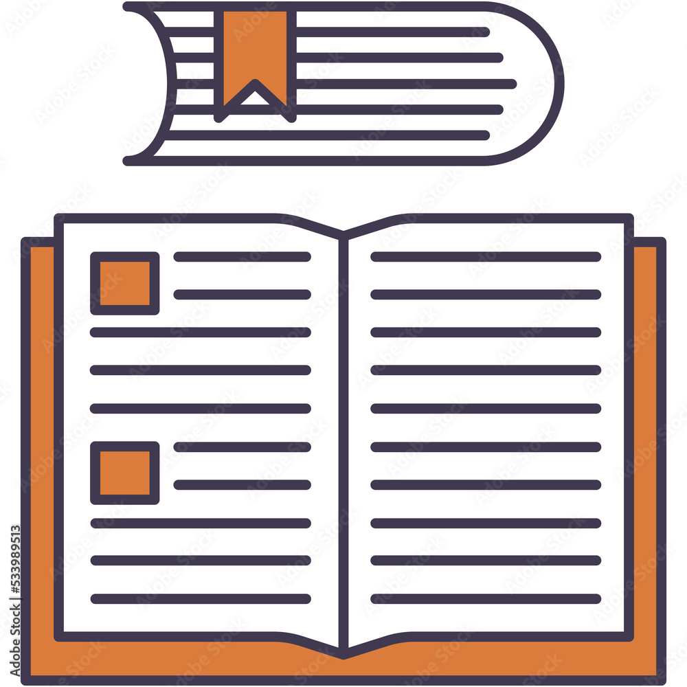 Icon library book vector open dictionary isolated Icon library book vector open dictionary isolated