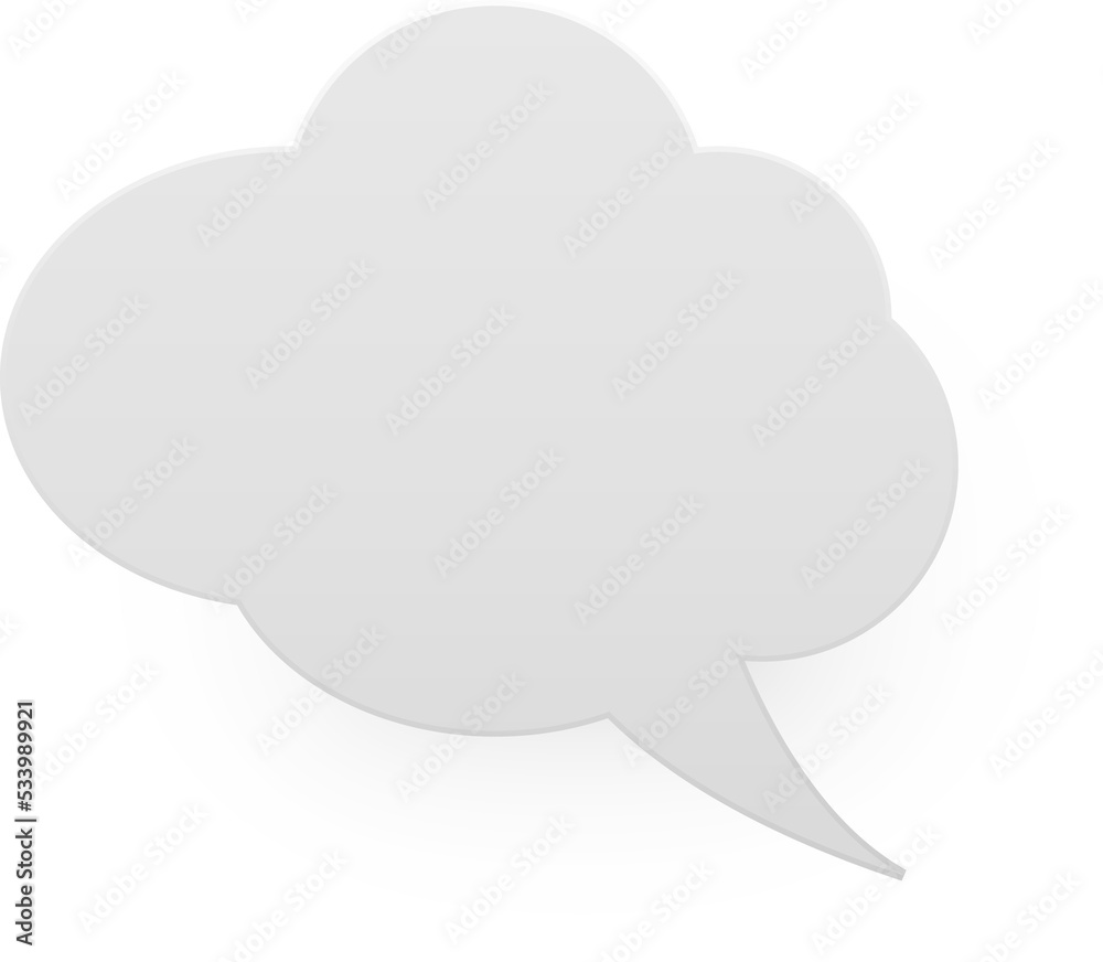 Thinking speech bubble Thinking speech bubble