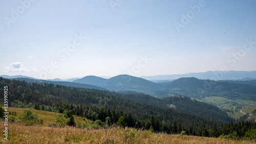 panorama of the mountains