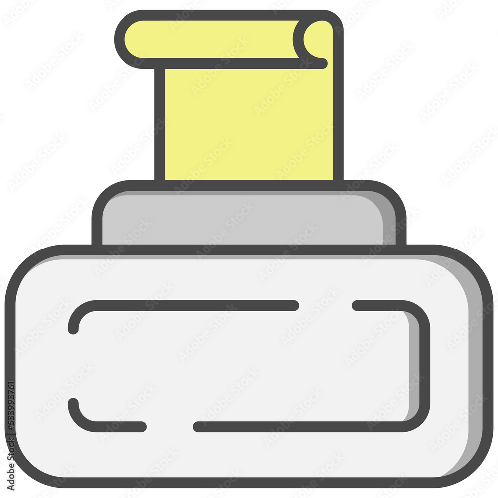 Print vector icon for web or application design