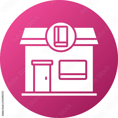 Book Store Icon Style