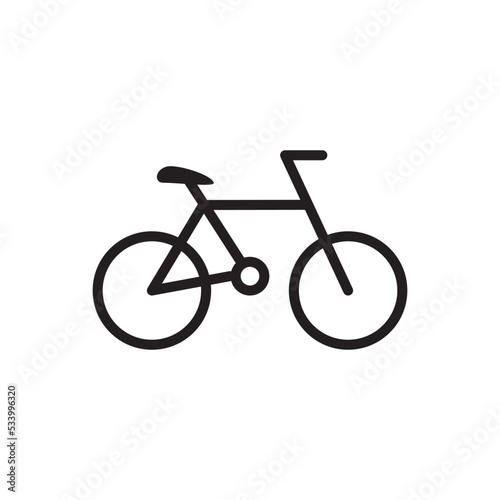 Bike Icon Vector Illustration Design