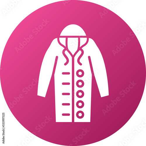 Raincoat Icon Style