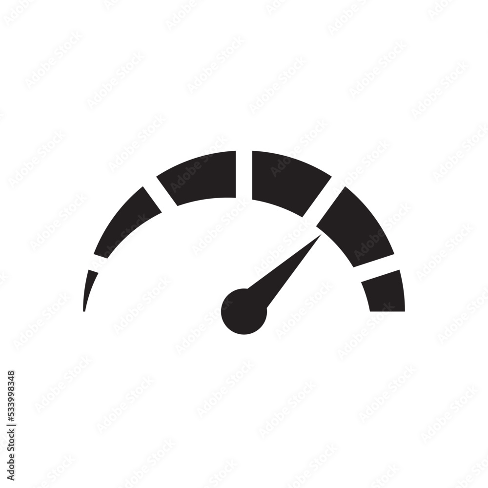 Speedometer Icon Vector Illustration Design Speedometer Icon Vector Illustration Design